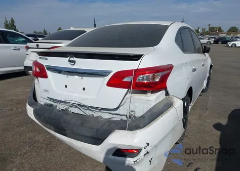 2018 Nissan Sentra S из США, поврежденный, VIN 3N1AB7AP0JY324515